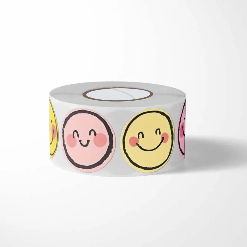 100-500Pcs Cute Kids Reward Stickers that are Self-Adhesive. Thank You Sealing Labels,
