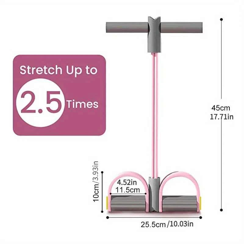 Adjustable Resistance, Foot Pedal Resistance Band. Home Gym Equipment Full Body Training