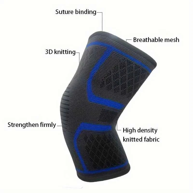 2pcs Elastic Knee Pads Breathable Comfortable and Warm Knee Pads. Unisex. Suitable for Fitness Training ,Work and Daily Life Christmas Thanksgiving Father's Day Gift
