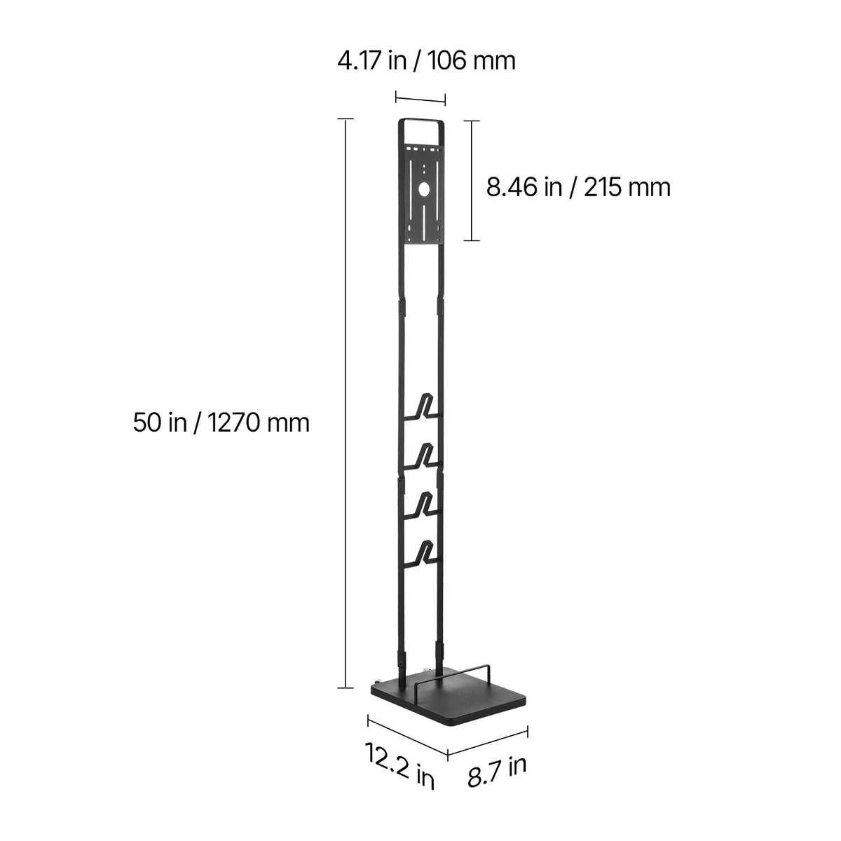 Vacuum Stand Compatible With Dyson Stable Holder with 4 Hooks for Dyson DC30/31/34/35/58/59/62/74 Cordless Upright - Myaccessoriesstore