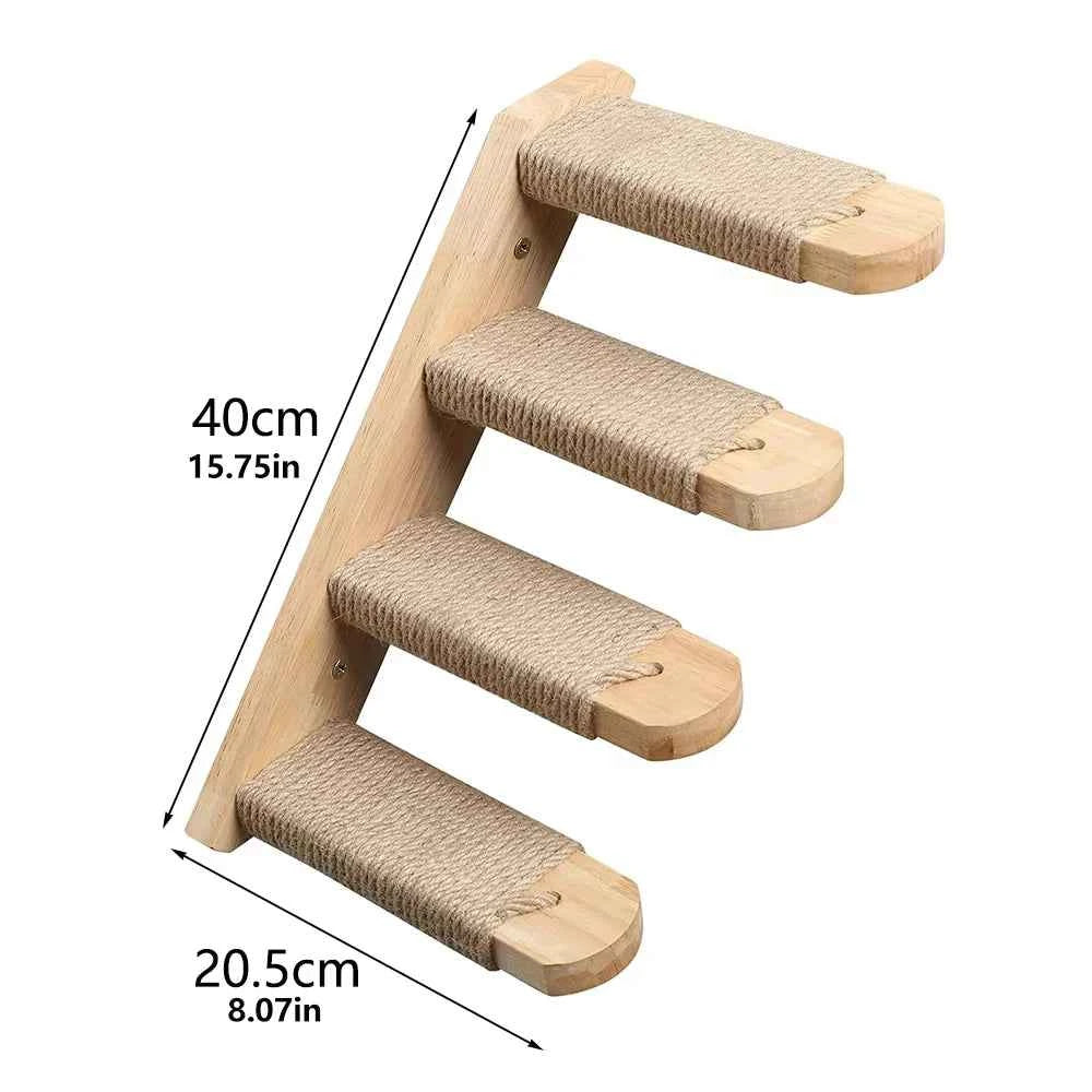Wall Mounted Cat Shelves Set. Moon Shape Hammock. Star Perches &Climbing Steps.  For  Cats Indoor, Res,, Playing or Sleeping