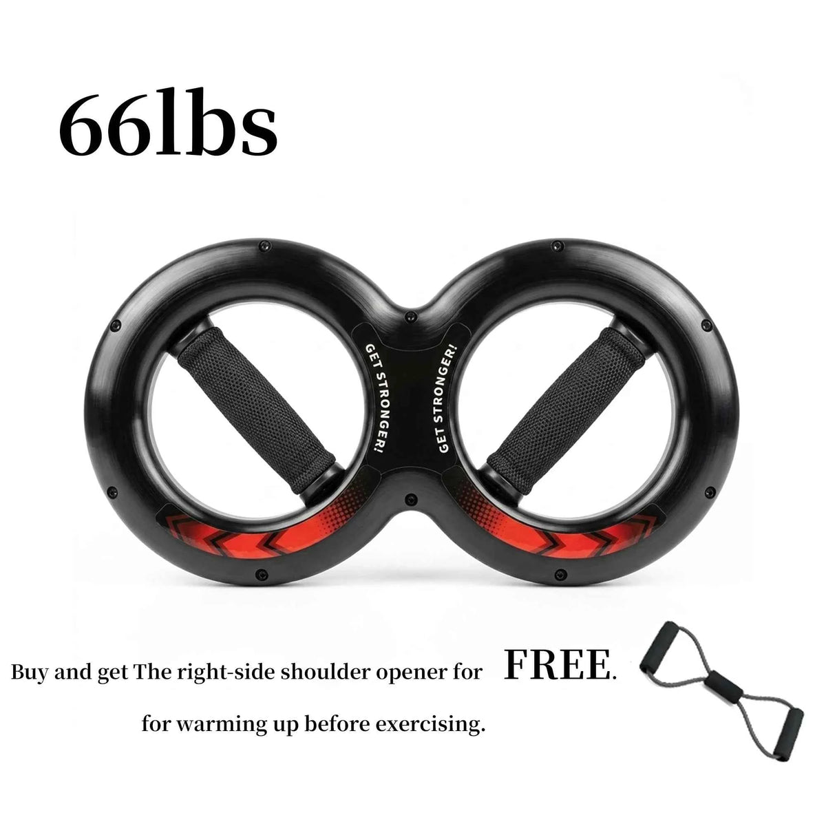 1pc 8-Shaped Arm Strength Trainer, Wrist And Forearm Exerciser, Multifunctional For Arm Muscle Building, Strength Training, Workout