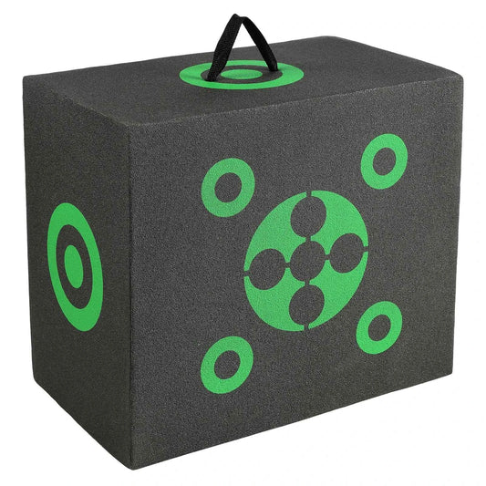 All-side Shotting  Outdoor Portable Archery Target with Carry Handle. Easy Arrow Removal. Visibility Easy to Transport