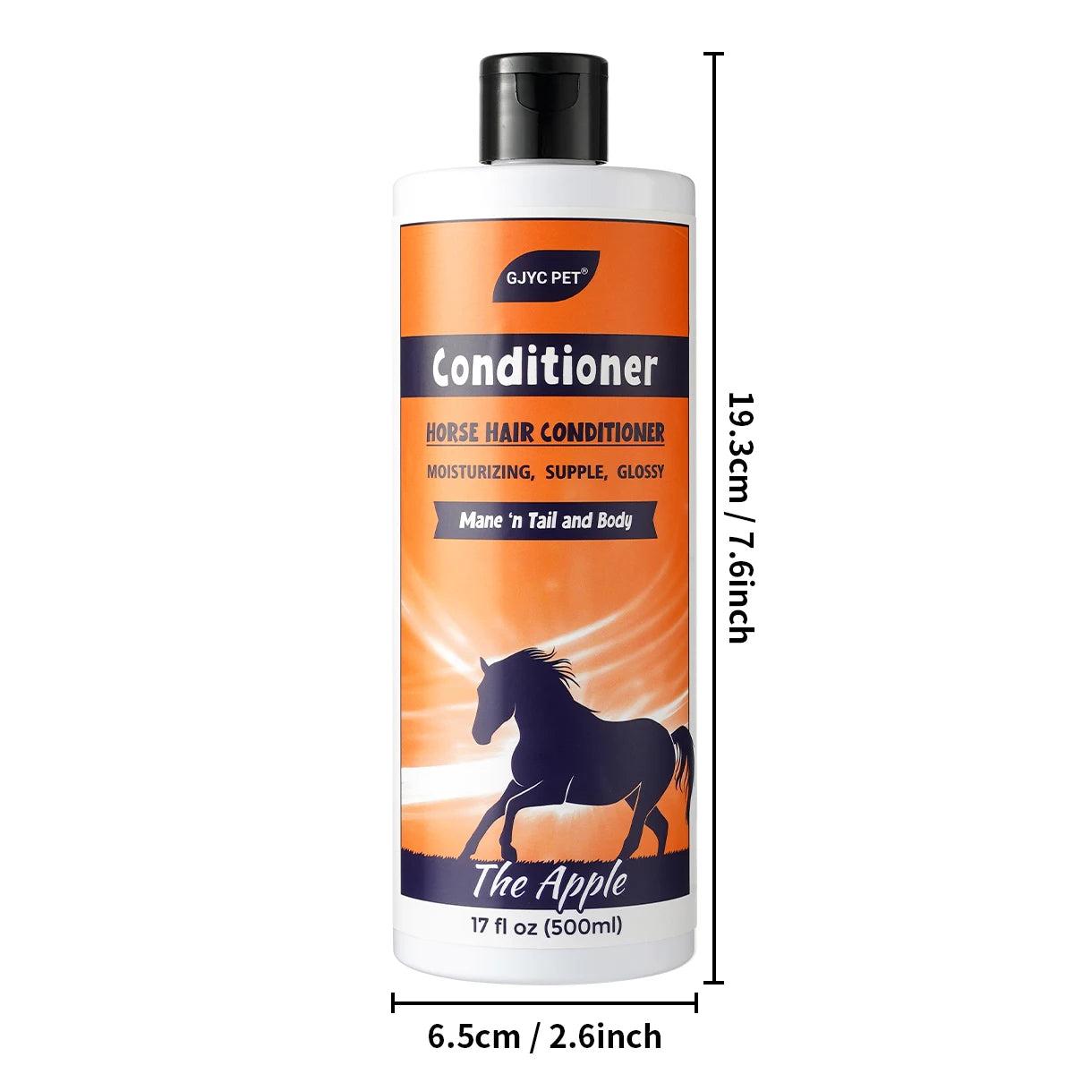 Horse Shampoo with Natural Plant Extracts, Deep Cleansing, Nourishing, Moisturizing for Smooth Coat & Adds Shine. Equestrian Grooming