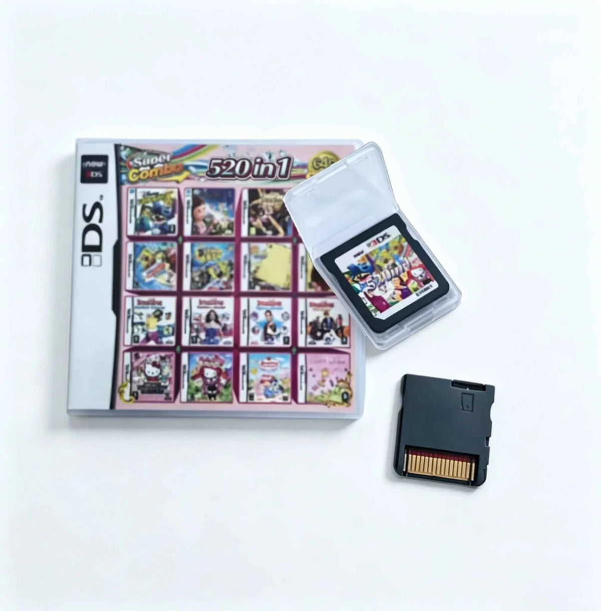 4300 in 1 Compilation Pokemon Game Cards, DS NDS 3DS 3DS NDSL Game Cartridge Card Video Game. Handheld Player (R4 card)