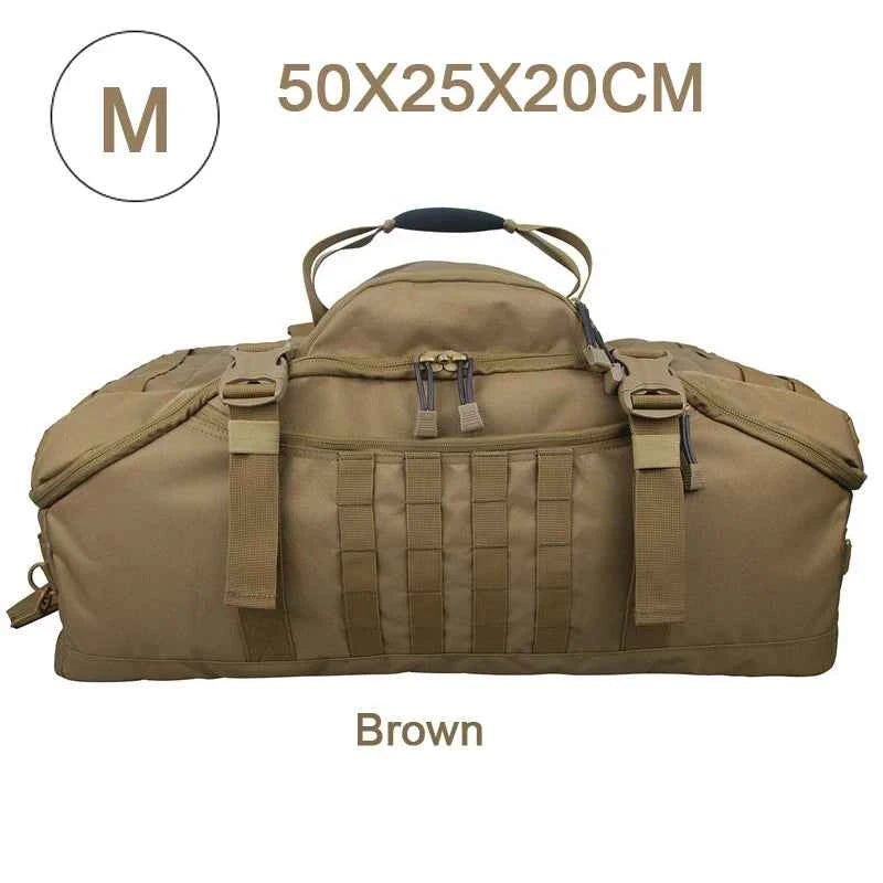 LQARMY 30L 45L 80L Outdoor Mountaineering Bag, Molle Tactical Backpack, Large Duffel Bag, Hiking, Camping, and Travel Bags