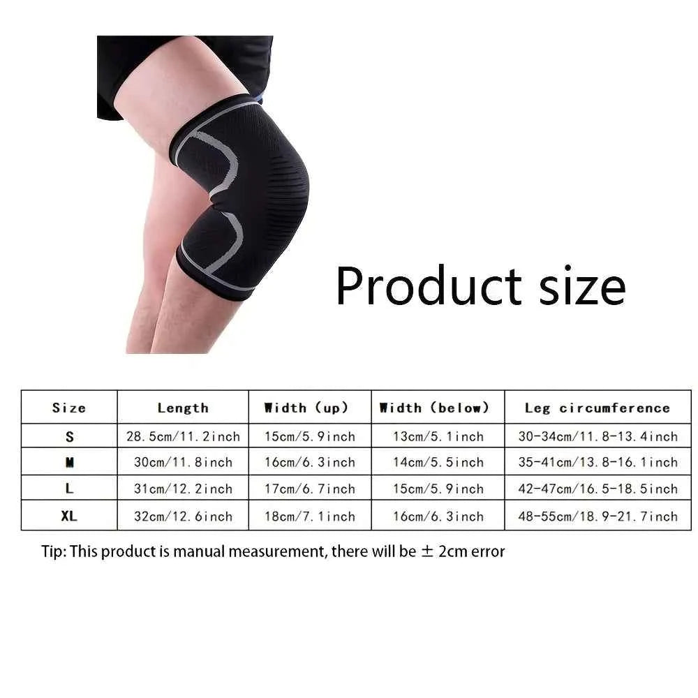 2pcs Elastic Knee Pads Breathable Comfortable and Warm Knee Pads. Unisex. Suitable for Fitness Training ,Work and Daily Life Christmas Thanksgiving Father's Day Gift
