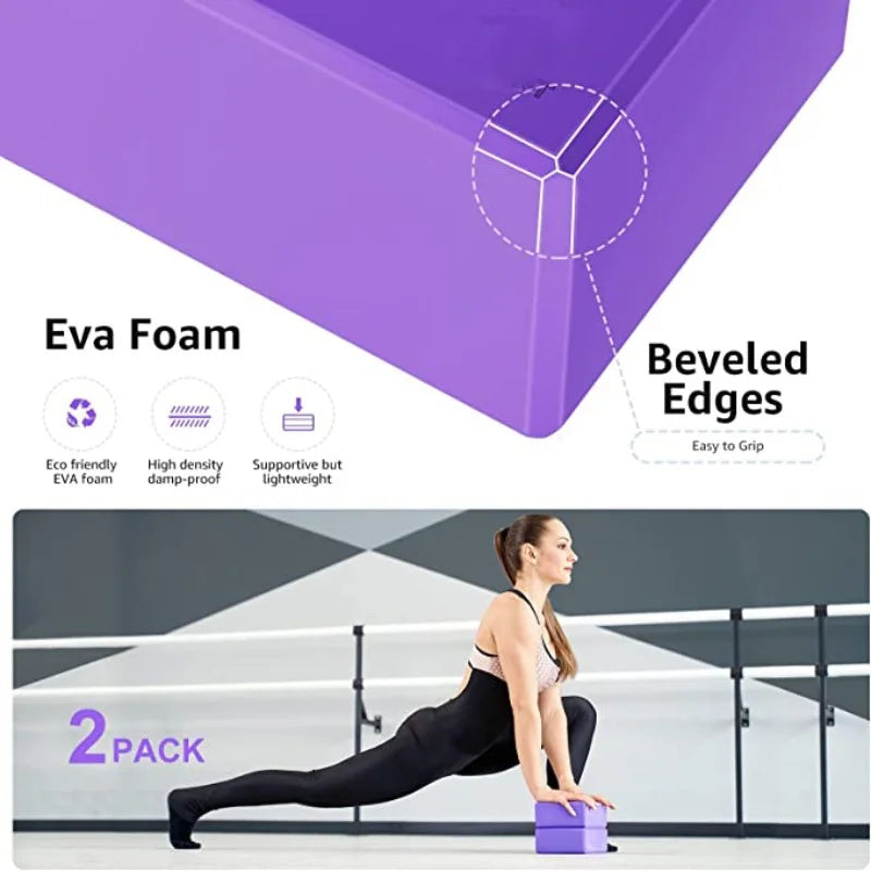 Bolster Yoga Block, Myofascial Release,. Pilates Accessories Packing Cubes.