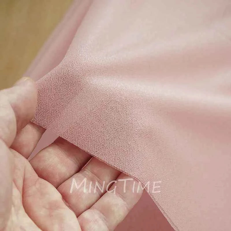 Soft Table Runner, Blush Dust Pink Gauze Rustic, For any Occasion. Dinning Ornament Decoration