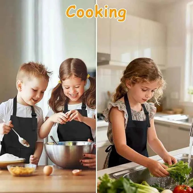 8-24PCS Adjustable Apron Bulk with 2 Pockets DIY Painting Aprons for Baking, Painting, Birthday Party Favors. Different Colors