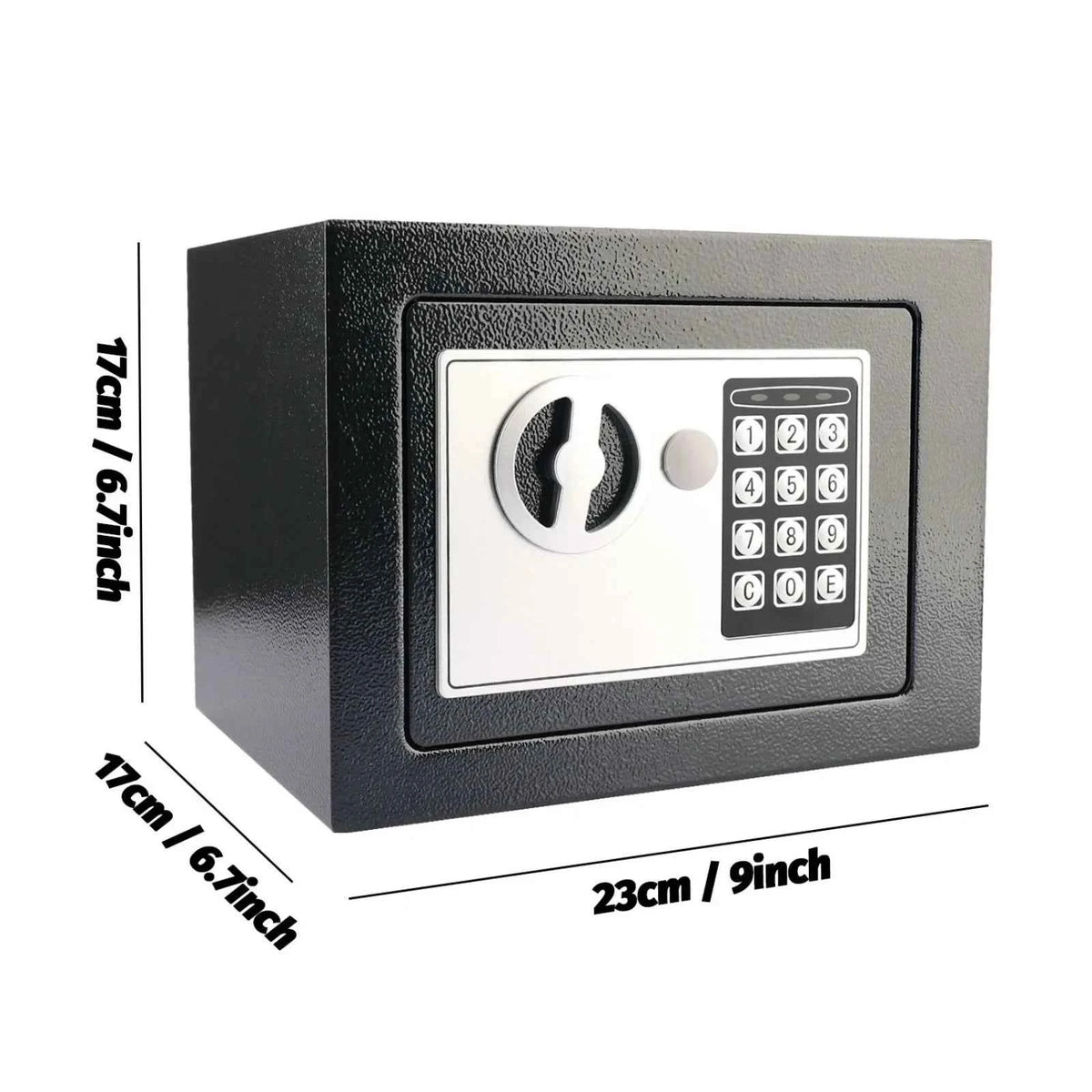 Digital Electronic Safe Box, Keypad Lock Security. Home, Office, Cash, Jewelry and more