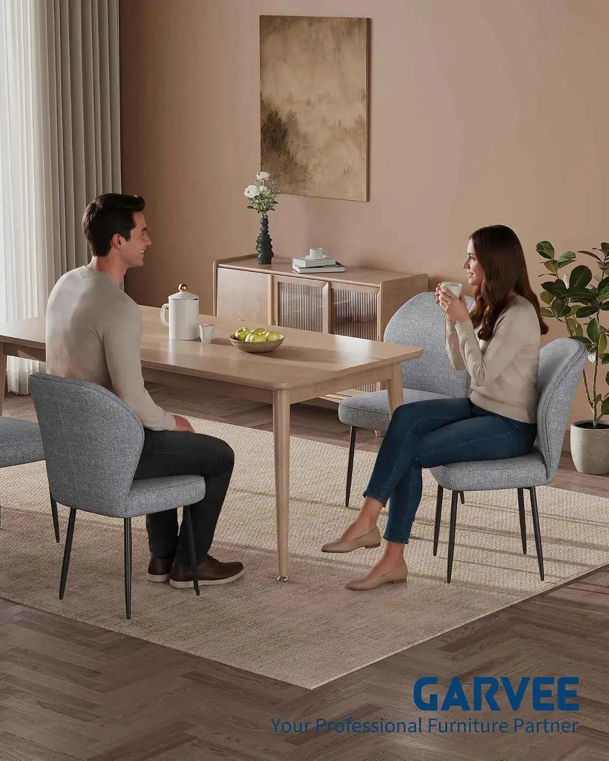 2 Dining Room Chairs. Chairs are  Light Luxury
