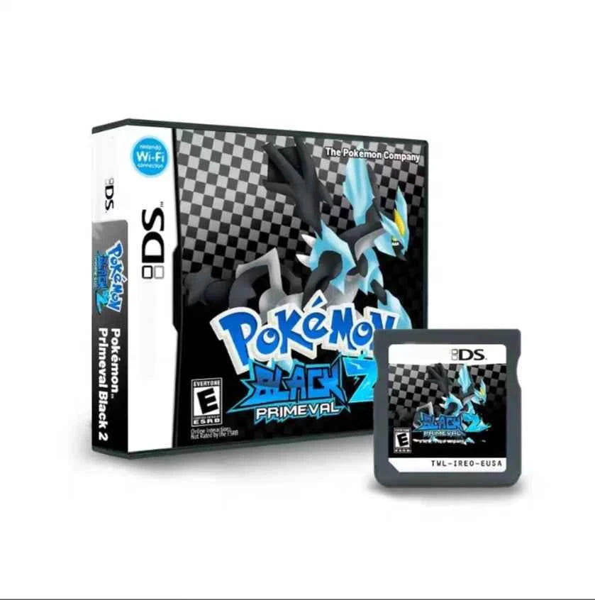 Pokemon. Series NDS Game Cartridge, Video Game. Console Primeval Black 2 Moemon White2, Black2 Gifts Toys