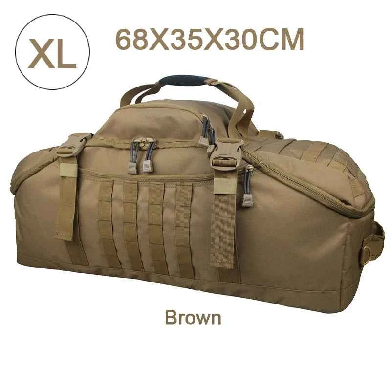 LQARMY 30L 45L 80L Outdoor Mountaineering Bag, Molle Tactical Backpack, Large Duffel Bag, Hiking, Camping, and Travel Bags