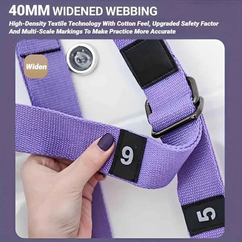 Adjustable Aerial Yoga Strap. Pull Rope Women Hammock. Stretch and Leg Splits Trainer.  Gym Belt that can Swing. Stretching Fitness