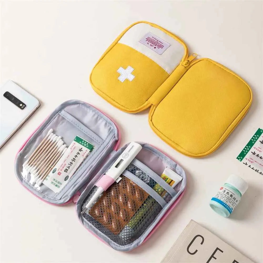 3Pcs Portable Emergency Medical Storage Bag Set, Multipurpose First Aid Kit Organizer for Home, Camping, Travel, Outdoor