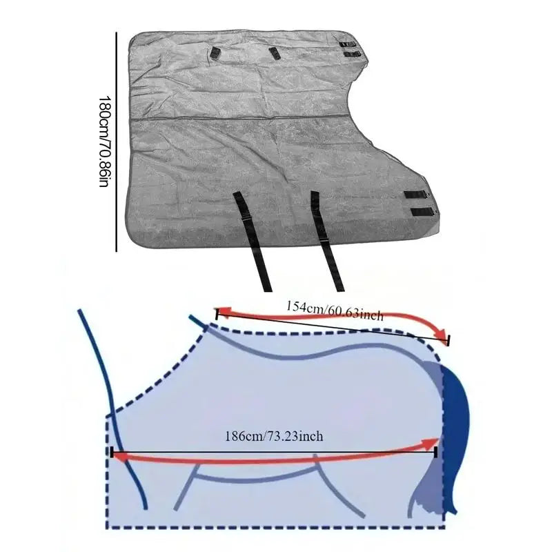 Breathable, Lightweight, & Adjustable Mesh Horse Fly Sheets. Horse Fly Sheet with UV Protective Lightweight Horse Protection