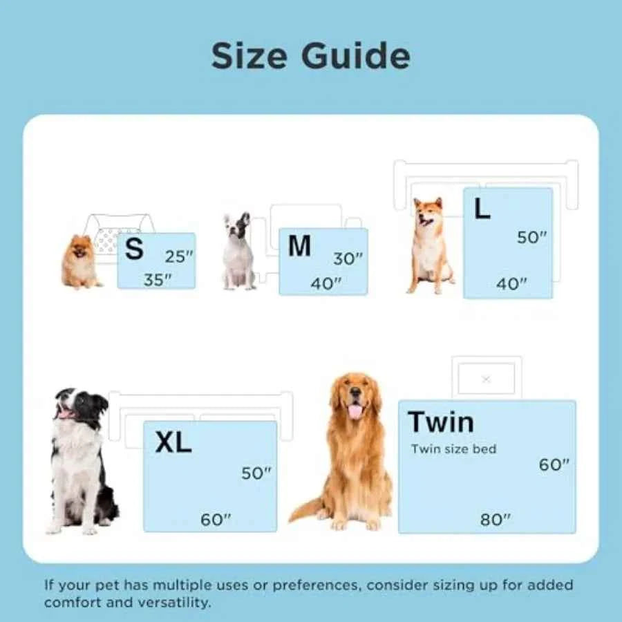Breathable Summer Washable Cold Pet Throw