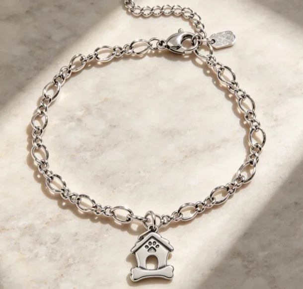 S925 Sterling Silver Vintage Oxidized Charm Bracelet for Women, Sunflower, Texas Map, Spicy Chili, Heart, Rabbit, & Cross  Enamel Charms, Retro Fashion Silver Jewelry, Ideal Gift for Ladies