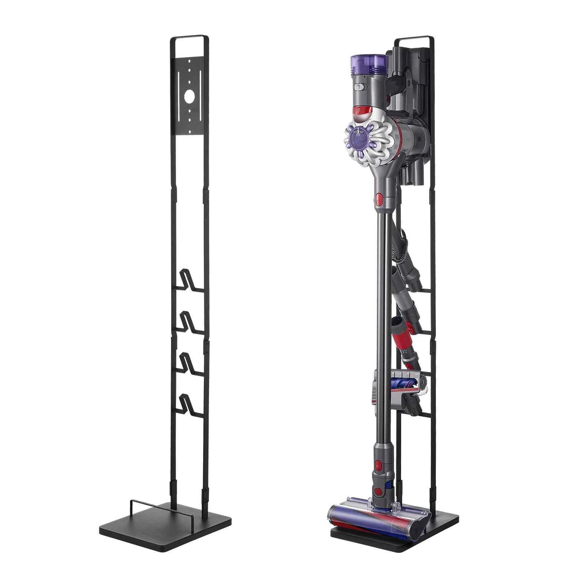 Vacuum Stand Compatible With Dyson Stable Holder with 4 Hooks for Dyson DC30/31/34/35/58/59/62/74 Cordless Upright