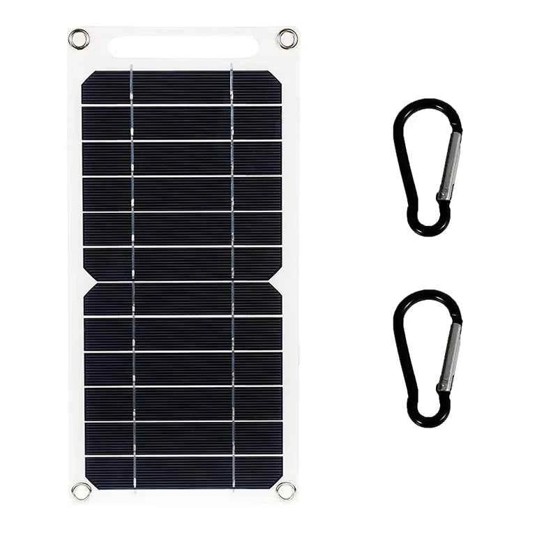 30W Solar Panel With USB. Waterproof. Outdoor  Portable Battery Charging Bank. Charging Panel 6.8V