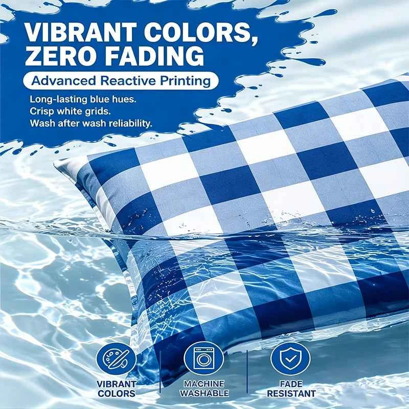 12 pair/24 pieces printed pillowcases set