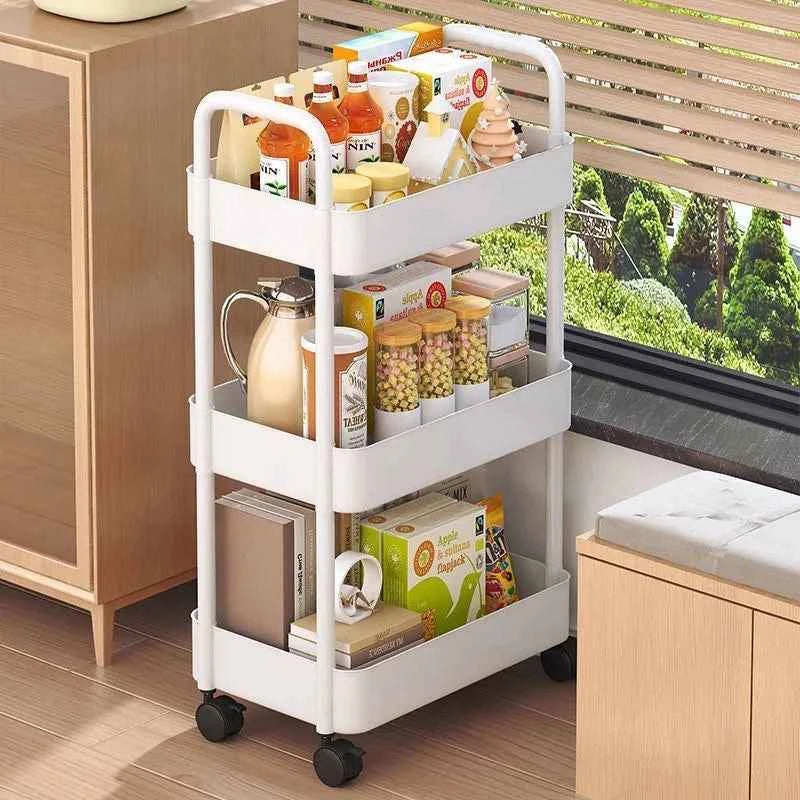 Multi-functional Moveable Cart Organizer .