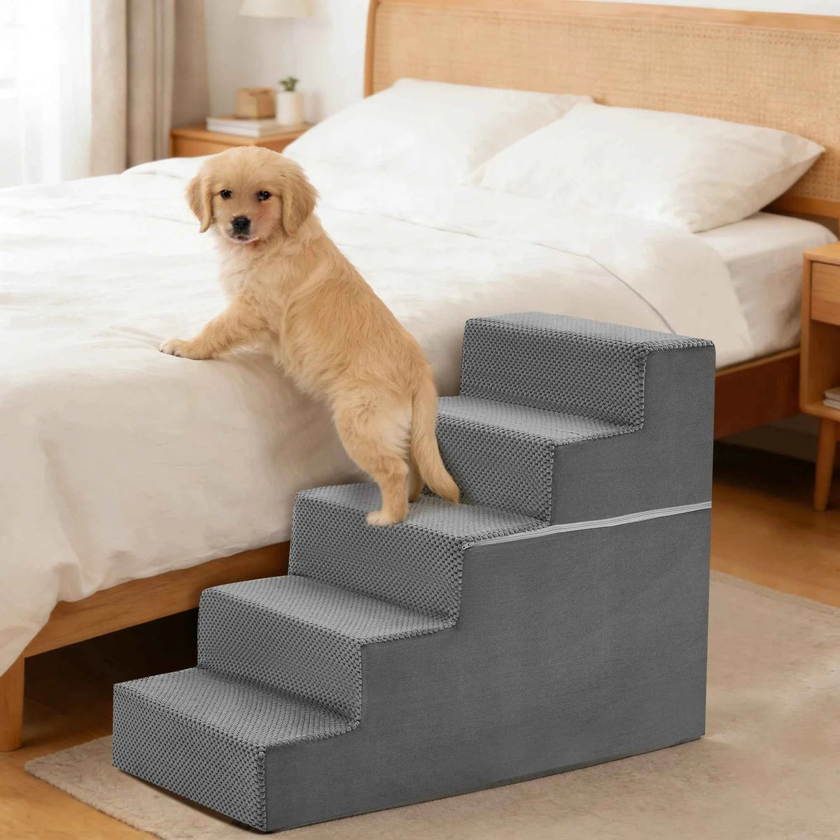 JHK 3-5  Foam  Non-Slip Pet Steps For Home