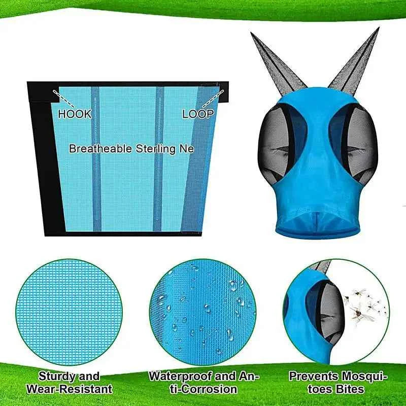 Horse Fly Boots, Protective Horse Leg Wraps, Adjustable Design. Horse Training Protector For Rehabilitation Training