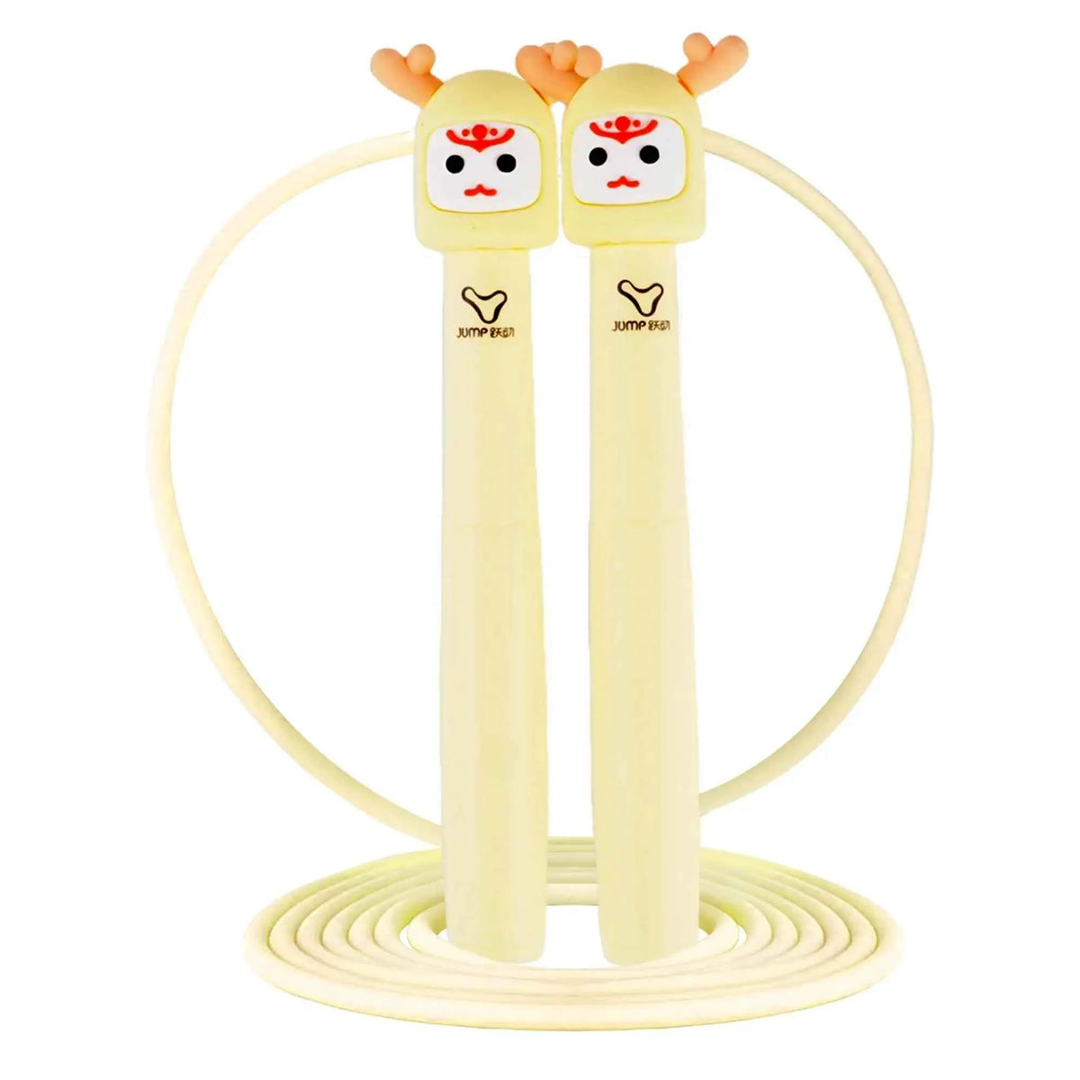 Adjustable Non-Slip Jump Rope for Kids and for Sports Fitness. Anti-Tangle also