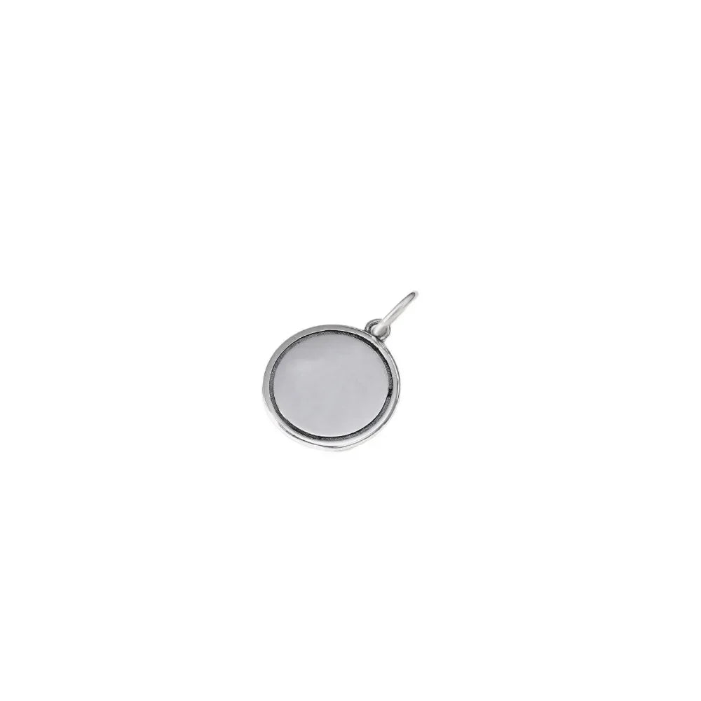 Antique Silver Alloy Charms, Tree of Life Star of David, Hollow Round Enamel Pendants, DIY Jewelry Making Supplies for Bracelet, Necklace, Earring, Handmade Craft Trinket Accessories Gift