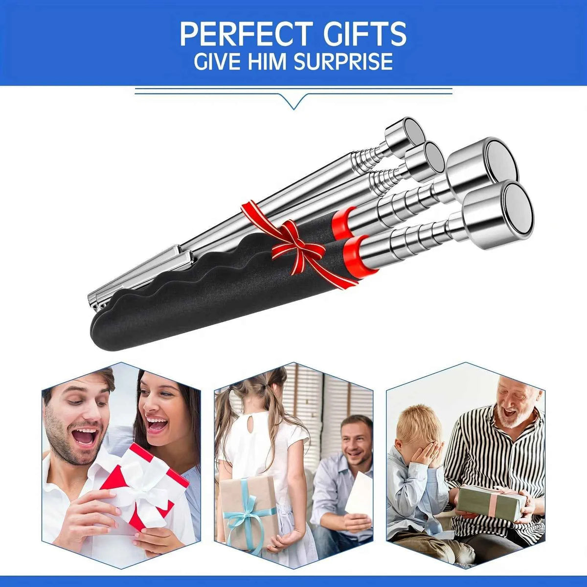 Telescopic Magnet Picking Tool for Hard to Reach Areas