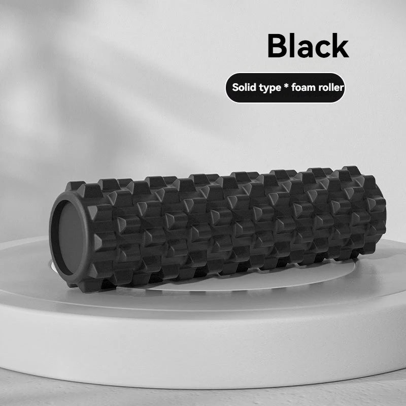 45cm Deep Tissue Massage Roller with High‑Density Foam. Muscle Massager for Legs, Back. Body Pain Relief.  Yoga & Home Fitness