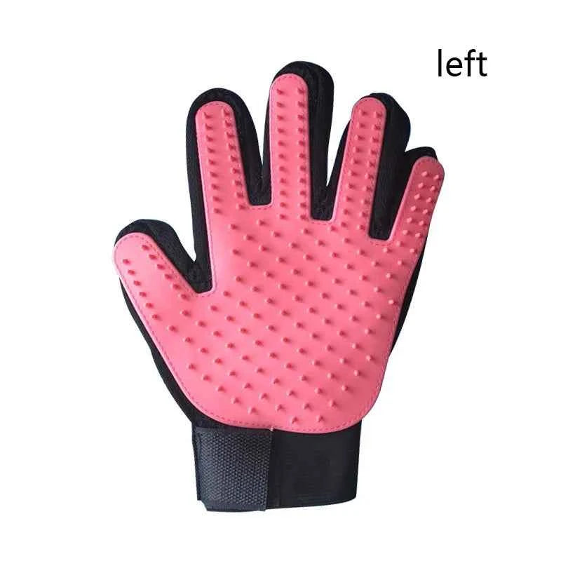 Pet Hair Glove  For Grooming, Cleaning, And Massage
