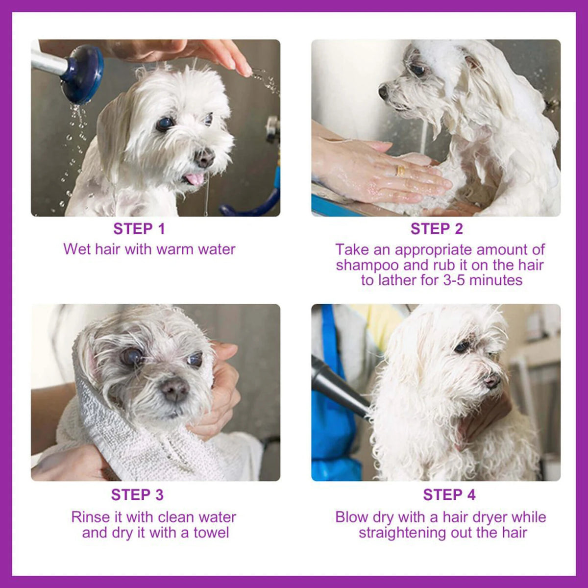 Pet Shampoo Shower Gel, for Dogs or Cats. For Soothing Itchy Animal Skin, makes Hair Smooth & helps with Detangling. Deep Cleaning Coat Care. Natural Shine. Soft Tangle Free, 100ml