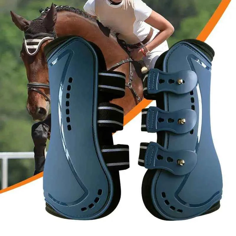 Sport Boots For Horses. Horse Leg Protectors. Breathable Front Leg Guard. Shock-Absorbing Sport Boots. Horse Leg Wraps