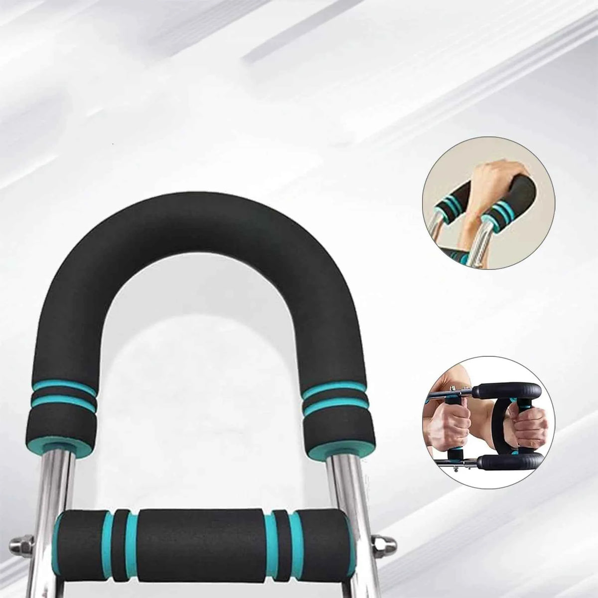 Adjustable and Detachable Arm Trainer With Resistance Bands. Chest Expander. Upper Body Strength Training Equipment