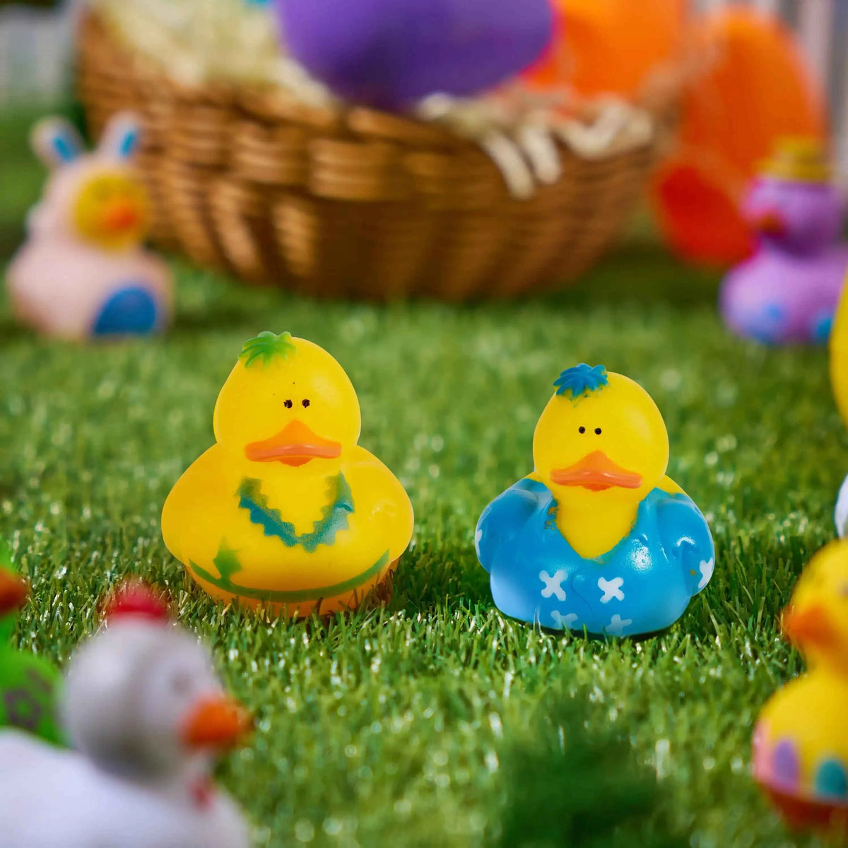 Joyfy Rubber Ducks Random Assortment. Mini Rubber Duckie Toys for Kids.