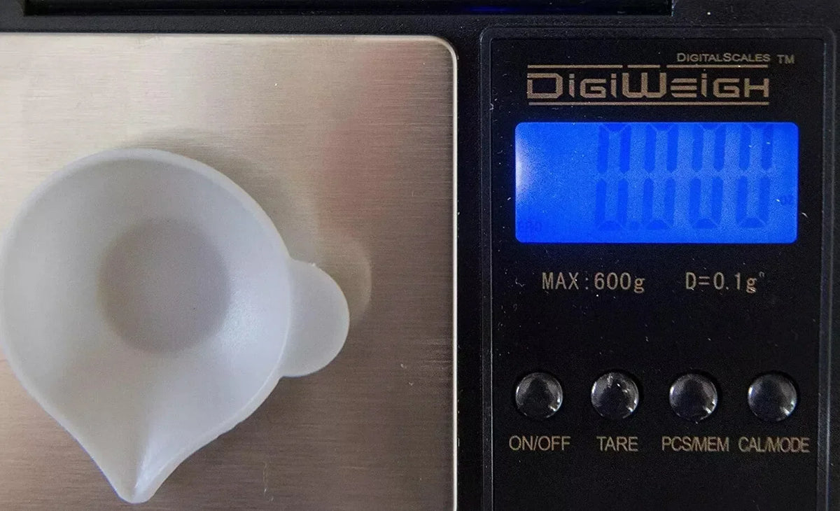 Digital Pocket Scale 1000g x 0.1g. Jewelry or Gold Coin Scale with Stainless Steel Platform. Grams, Ounces, Carats for Precise Weighing