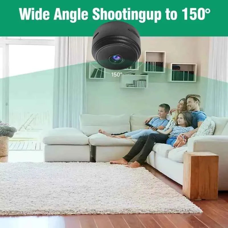 WiFi  Video Recorder, Security Protection, HD Mini Camera Smart Home Monitoring For Infants and Pets