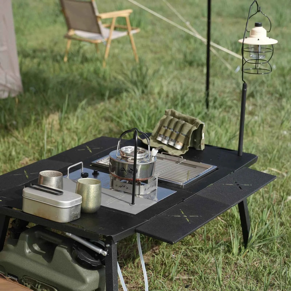 PAKICETUS Foldable Camping Table, Lightweight Portable Outdoor Utility Table.