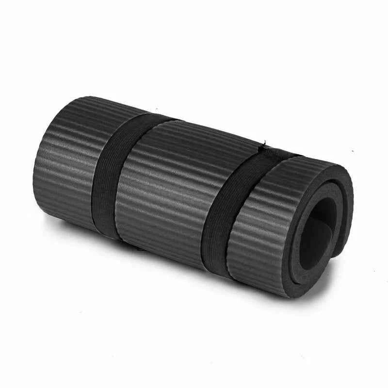 Non Slip Extra Thick 15mm Yoga Mat with Carrying Strap Exercise Pad 24" x 10"