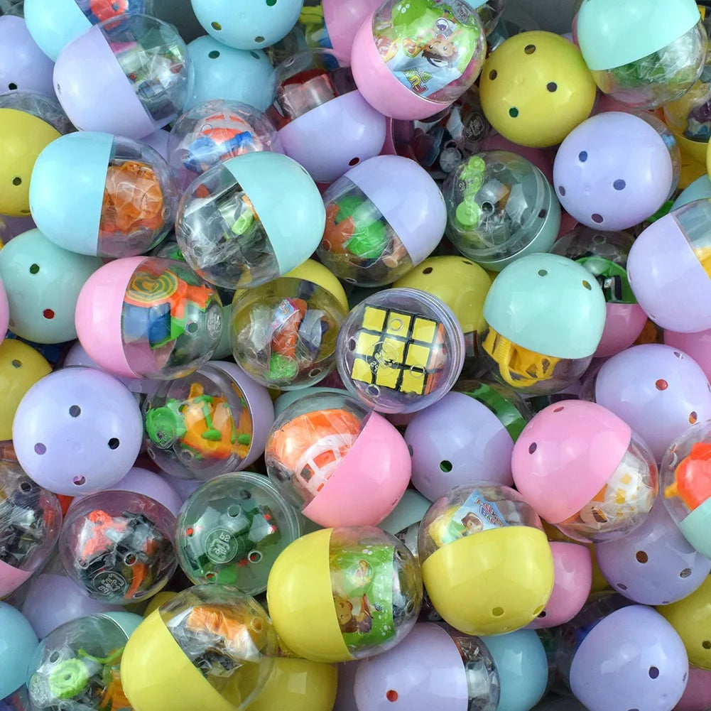 10-30Pcs Candy Color Gacha Surprise Blind Box for Kids. Birthday, Halloween, Christmas, Carnival, Party, Gift ,School Reward