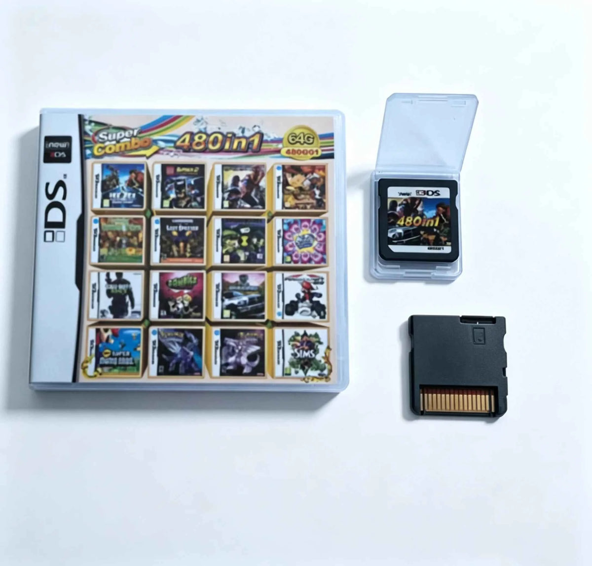 4300 in 1 Compilation Pokemon Game Cards, DS NDS 3DS 3DS NDSL Game Cartridge Card Video Game. Handheld Player (R4 card)