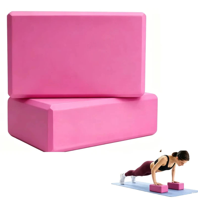 2/1pcs Yoga Building Block Cubes.  Pilates Bricks Reinforcement.