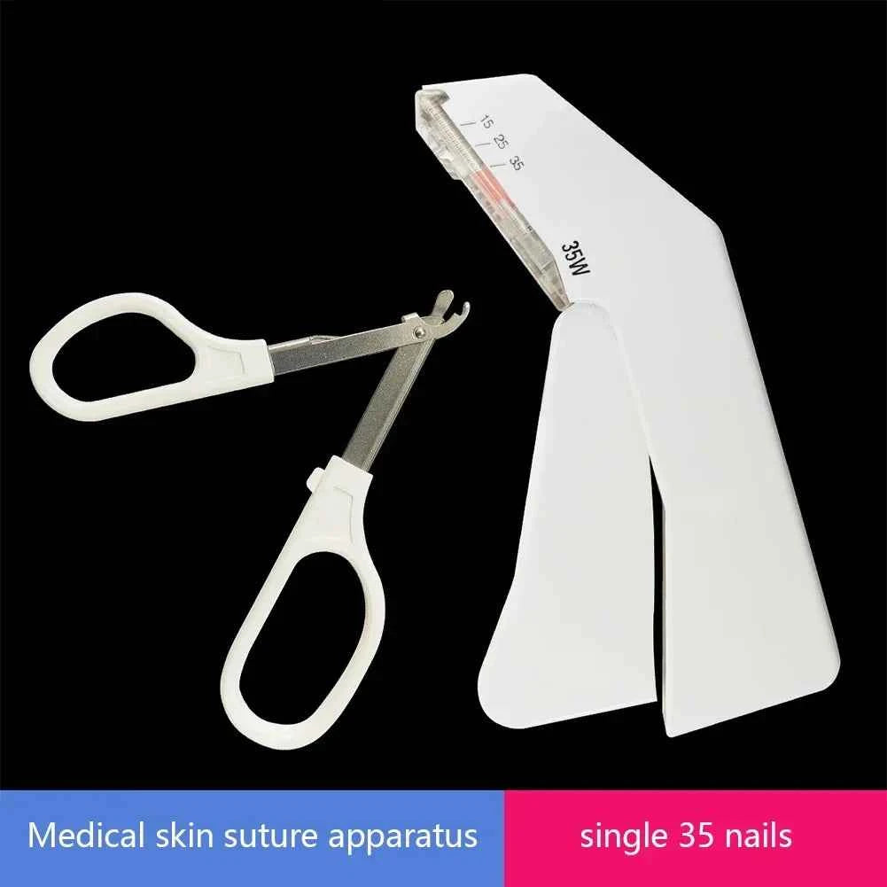 Professional Stainless Steel Skin Stitching Machine.  Disposable 35W Surgery Skin Stapler. Suture Stapler. Emergency Kit Tools