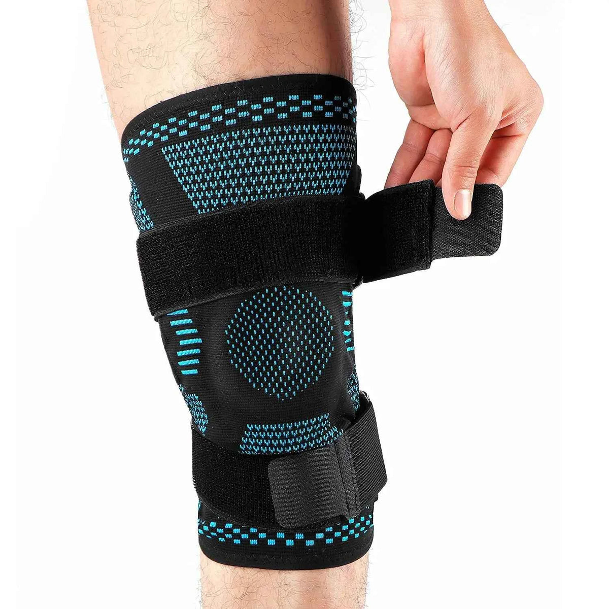 Sports Knee Pads for Knee Pain. Meniscus Tear Injury. Recovery with Side Stabilizers. Patella Gel Knee Support. Compression Sleeve