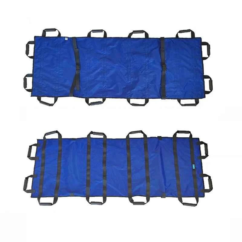 Medical First Aid Stretcher, Adjustable, Portable Emergency Rescue Soft Rack. Thickened Canvas. Elderly, Patients, and Paralyzed Transport