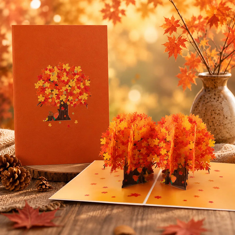3D Pop Up Flower Greeting Cards or Wedding Card or Anniversary, Thanksgiving, Valentines Day, Birthday, Gift, Thank You Cards, or Handmade Cards