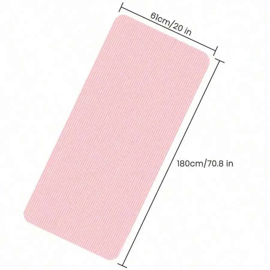 Yoga Mat  Extra Thick  For Exercise With Non-Slip Surface & Carry Strap